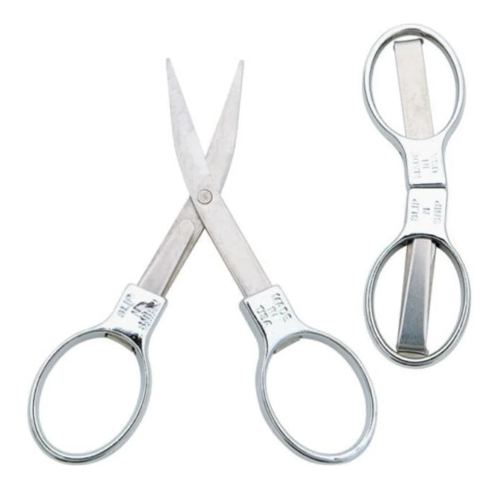 Slip-N-Snip Folding Scissor (SILVER)